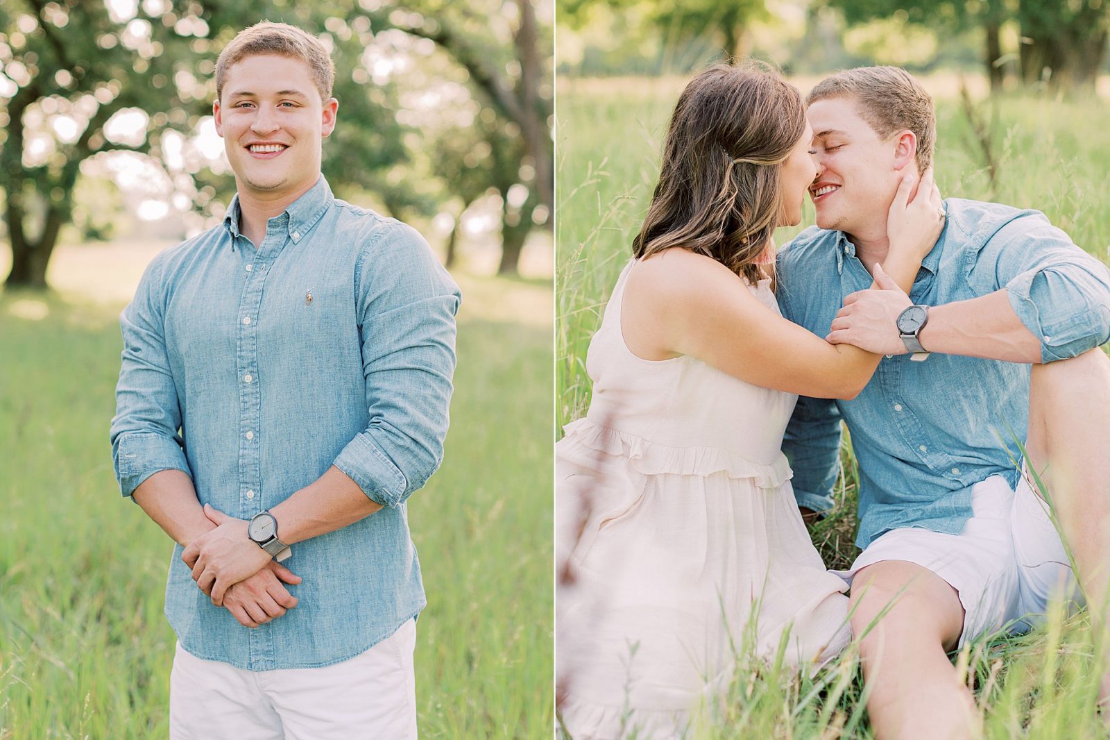 Taylor and Blake Couple’s Portraits | ourlittleranchphotography.com